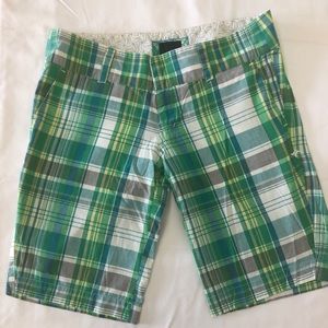 Hurley Plaid Bermuda shorts, Women’s